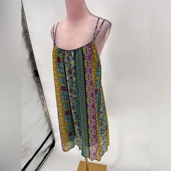 EUC InTu Multi Print Swing Dress - Picture 3 of 9